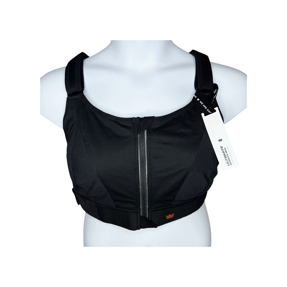 NWT SHEFIT Ultimate Sports Bra sz 4 Luxe * High Impact Running Bra No Wire 4Luxe